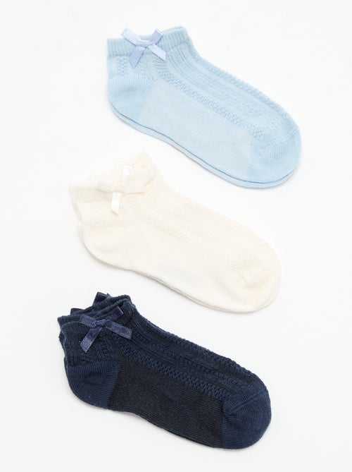 Lot de 3 chaussettes fantaisies - Kiabi Lot de 3 chaussettes fantaisies - Kiabi