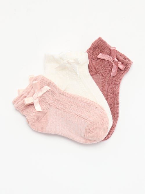 Lot de 3 chaussettes fantaisies - Kiabi Lot de 3 chaussettes fantaisies - Kiabi