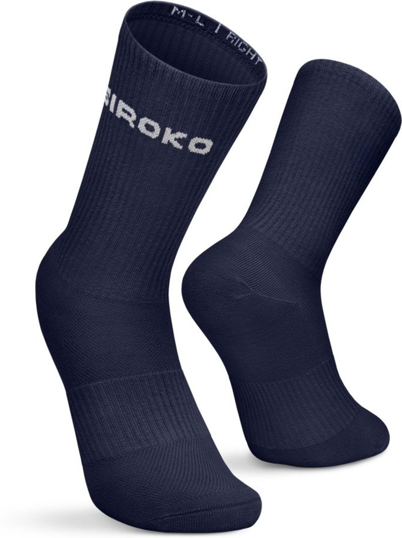 Lot de 3 chaussettes golf mi-mollet coton bio golf homme et femme echo Blanc - Kiabi