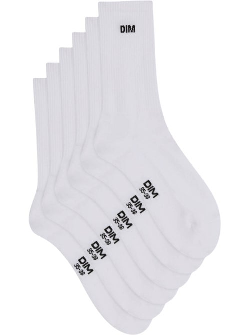 Lot de 3 chaussettes mi-hautes sport Original - Kiabi Lot de 3 chaussettes mi-hautes sport Original - Kiabi
