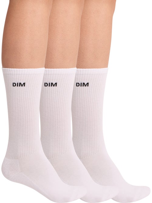 Lot de 3 chaussettes mi-hautes sport Original - Kiabi