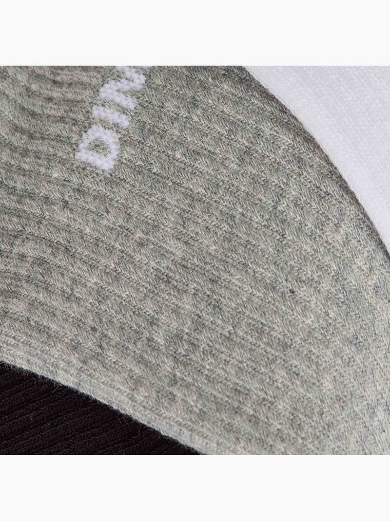 Lot de 3 chaussettes mi-hautes sport Original Noir - Kiabi
