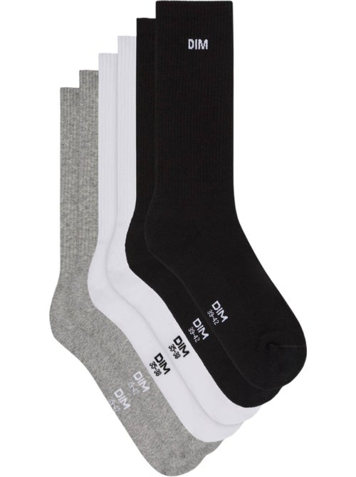 Lot de 3 chaussettes mi-hautes sport Original - Kiabi