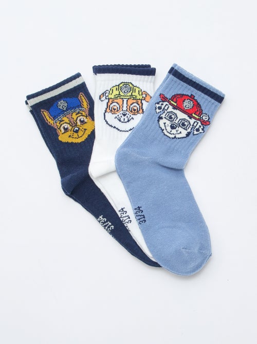 Lot de 3 chaussettes 'Pat'patrouille' - Kiabi