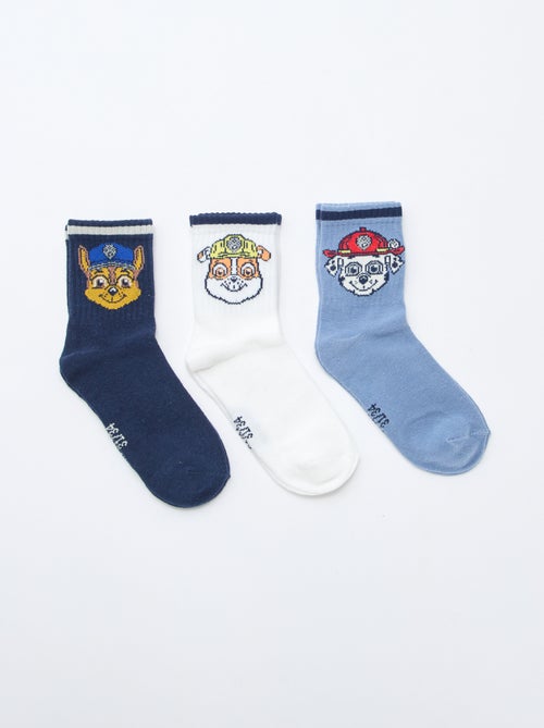 Lot de 3 chaussettes 'Pat'patrouille' - Kiabi