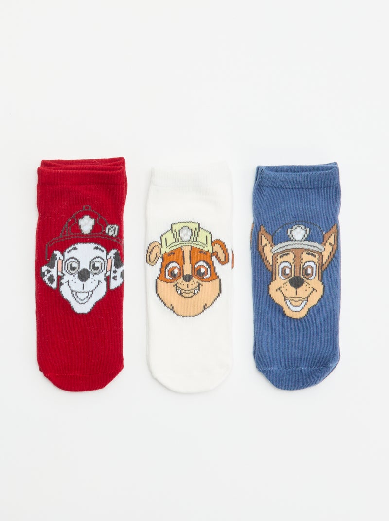 Lot de 3 chaussettes 'Pat'patrouille' Bleu - Kiabi
