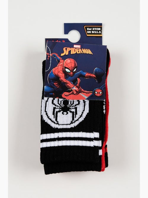 Lot de 3 chaussettes tennis  Spiderman| Licence Officielle - Kiabi
