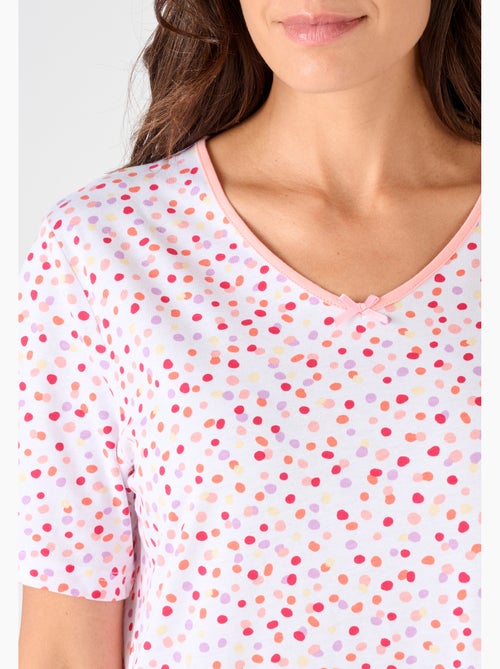 Lot de 3 chemises de nuit, 2 longueurs - Damart - Kiabi