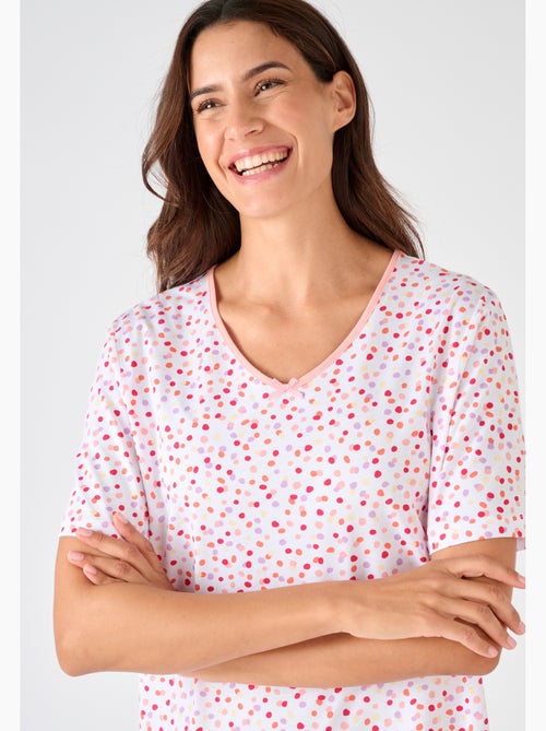Lot de 3 chemises de nuit, 2 longueurs - Damart - Kiabi