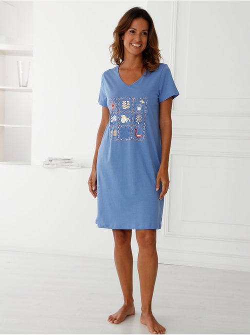 Lot de 3 chemises de nuit tee-shirt. - DAXON - Kiabi