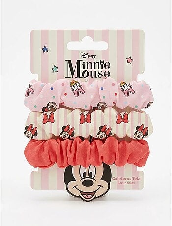 Lot de 3 chouchous Minnie Mouse Disney