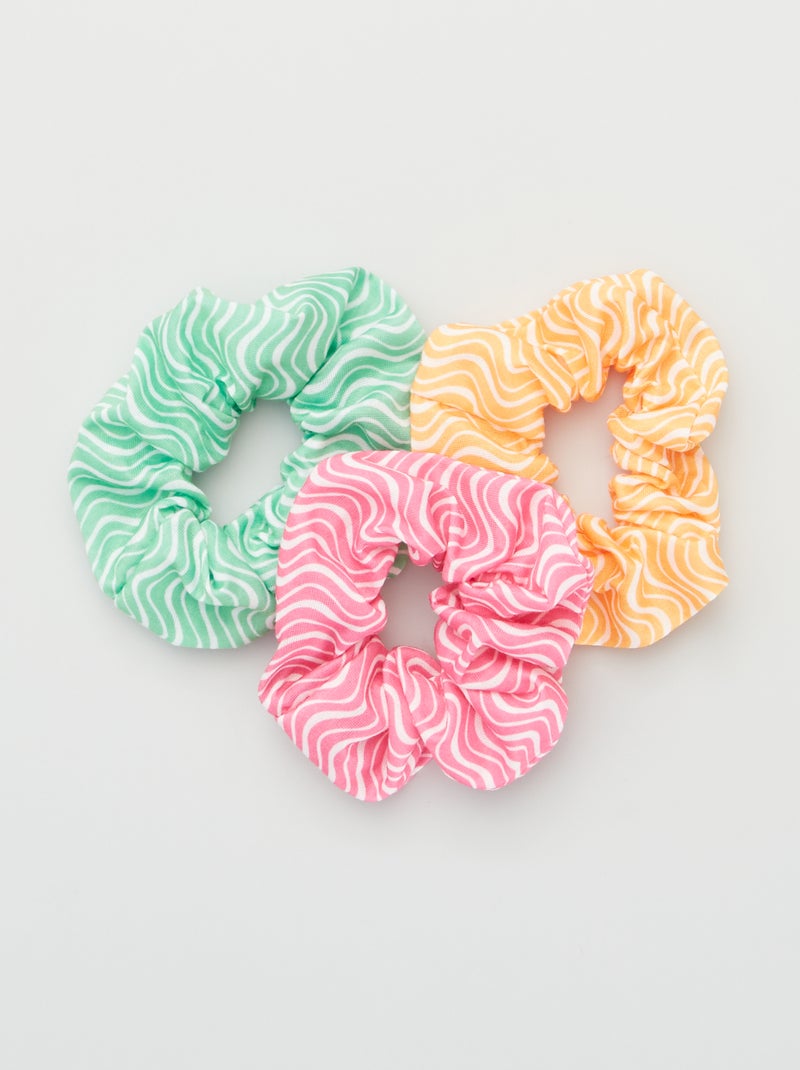 Lot de 3 chouchous Orange - Kiabi