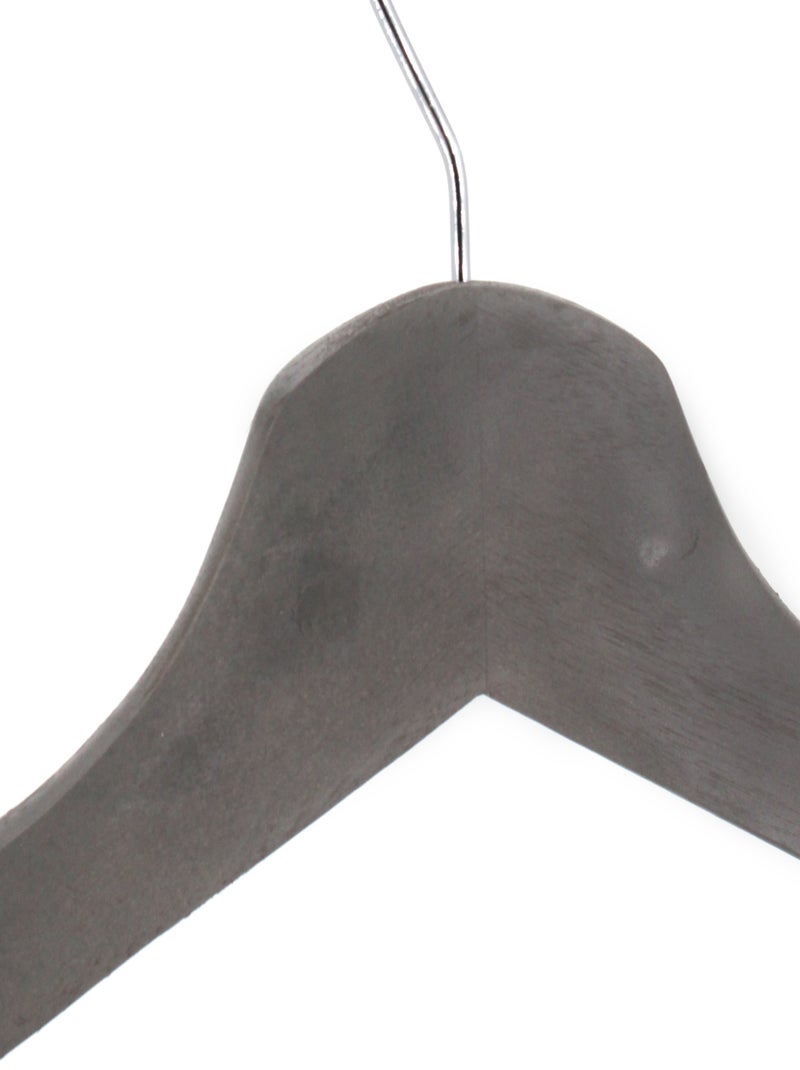 Lot de 3 cintre en bois Gris - Kiabi