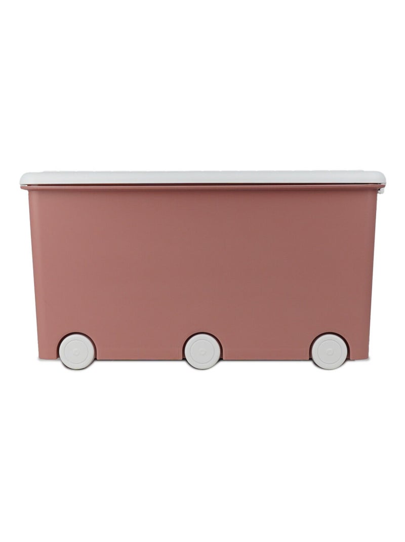 Lot de 3 coffres de rangement PLAYBOX - MAXI Rose - Kiabi