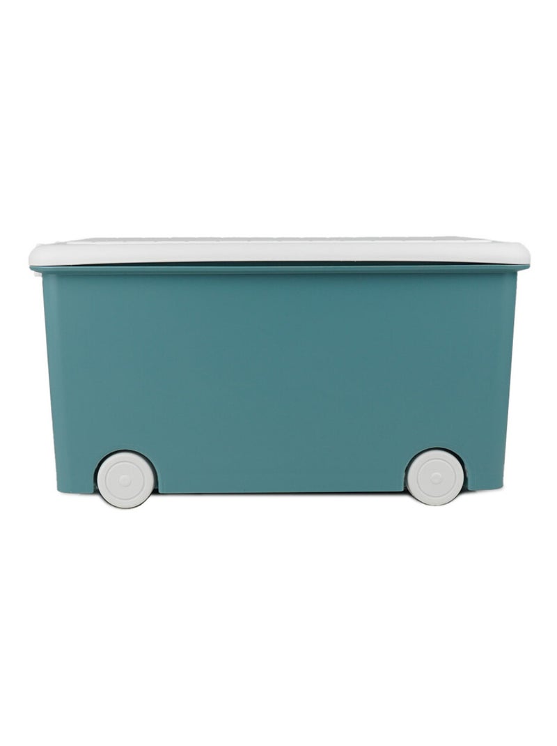 Lot de 3 coffres de rangement PLAYBOX - MEDIUM Turquoise - Kiabi