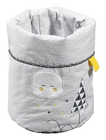 Lot de 3 Corbeilles gigogne en tissu en coton -