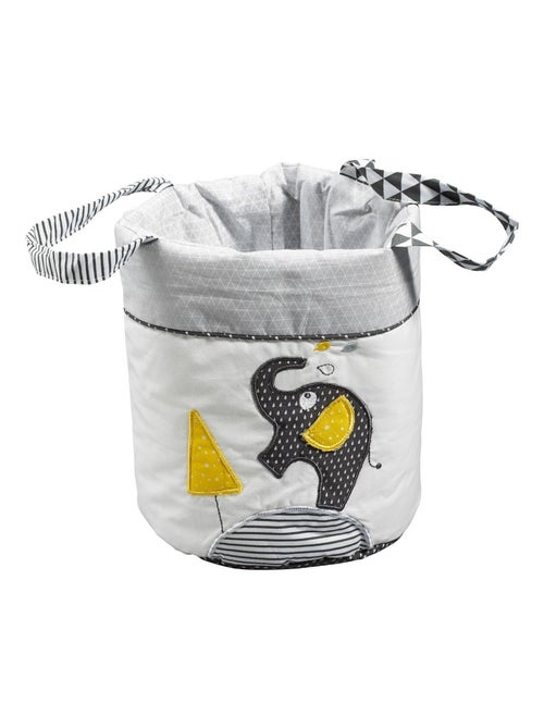 Lot de 3 Corbeilles gigogne en tissu en coton - SAUTHON - Kiabi