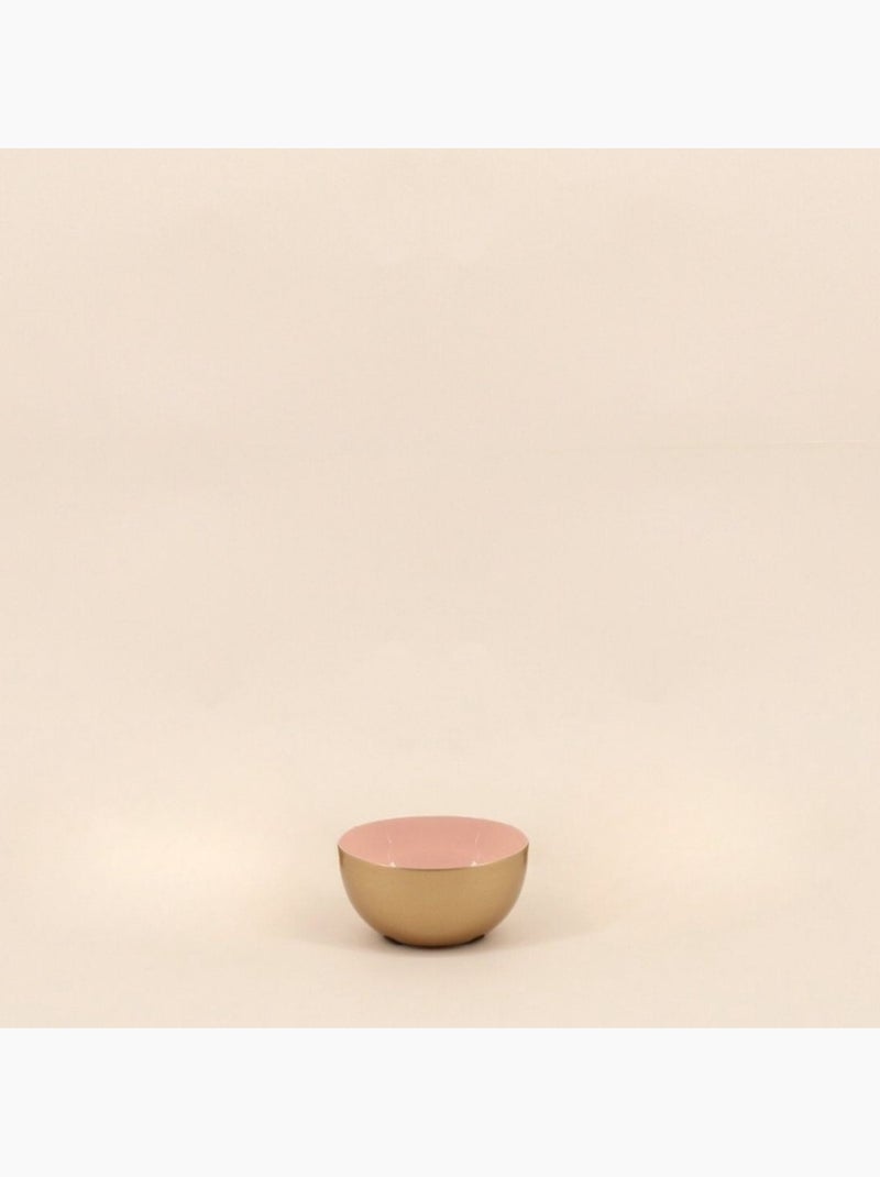 Lot de 3 coupelles en métal doré, rose Rose - Kiabi