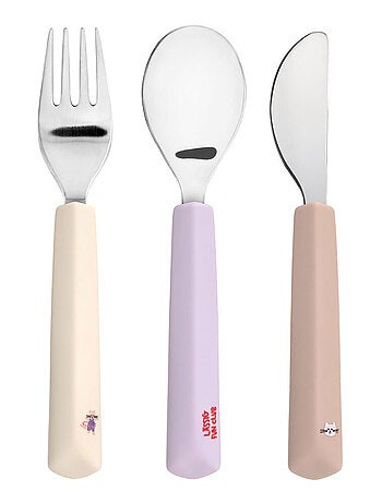 Lot de 3 Couverts Tiny Team, Cat