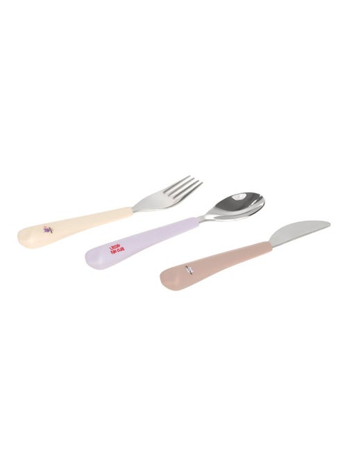 Lot de 3 Couverts Tiny Team, Cat - Kiabi