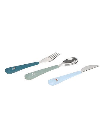 Lot de 3 Couverts Tiny Team, Dog