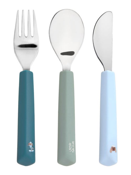 Lot de 3 Couverts Tiny Team, Dog - Kiabi