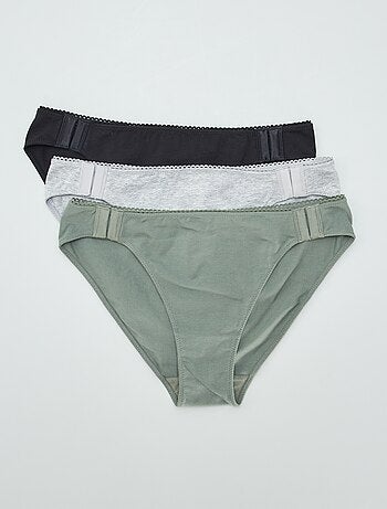Lot de 3 culottes - collection facile à enfiler