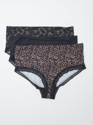 Lot de 3 culottes avec imprimé