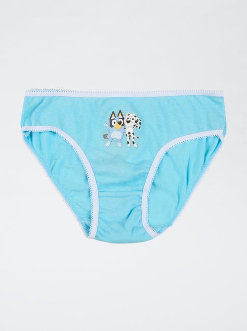 Lot de 3 culottes 'Bluey' en coton - Kiabi