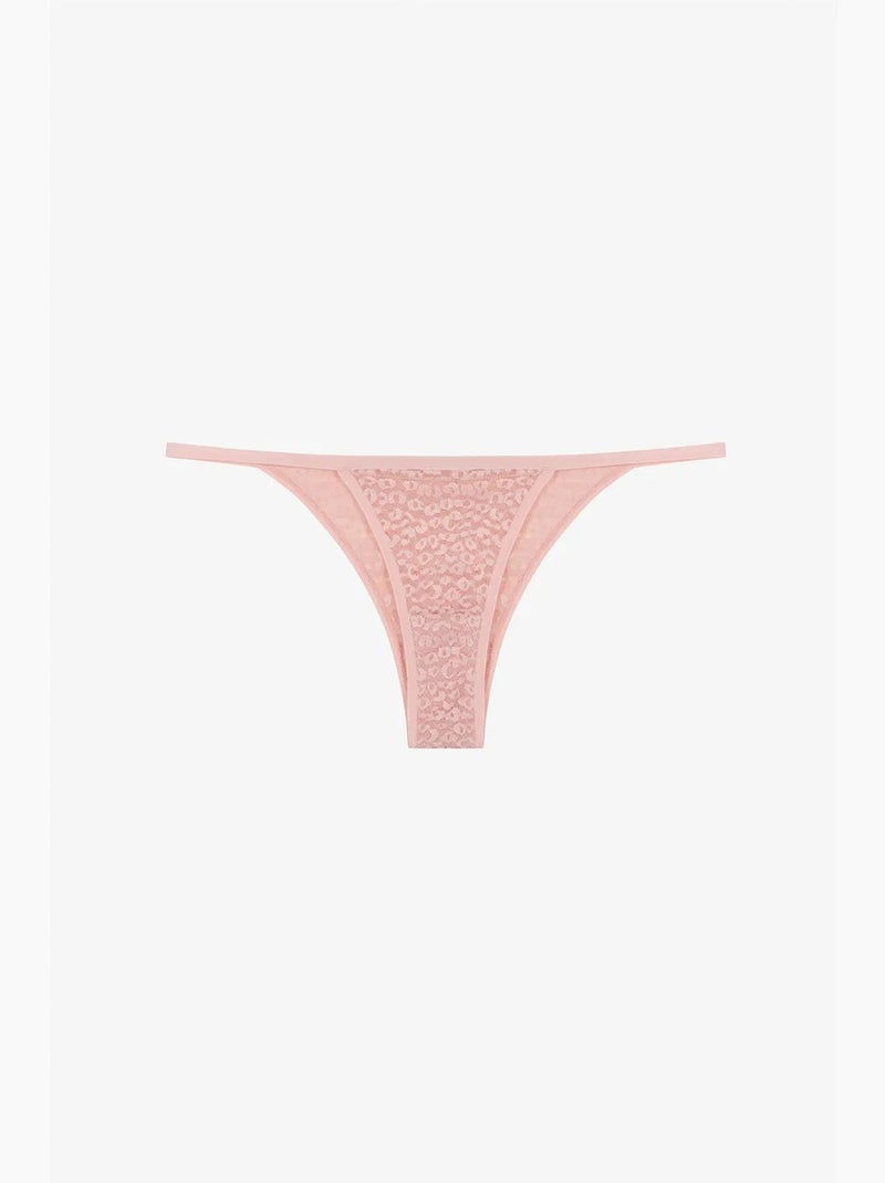 Lot de 3 culottes brésiliennes à motif léopard naturel penti Marron - Kiabi