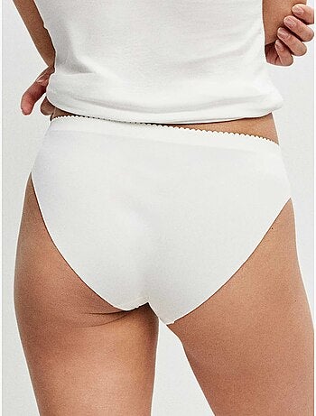 Lot de 3 culottes classiques sans coutures en microfibre