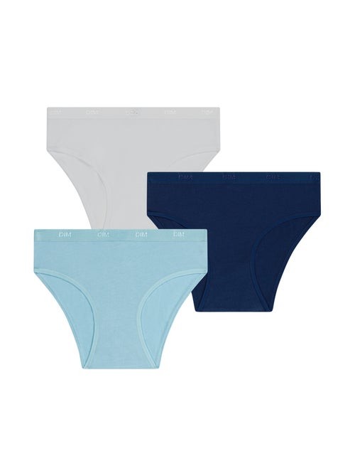 Lot de 3 Culottes Coton fille Les Pockets Ecodim - Kiabi