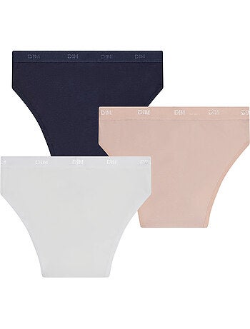 Lot de 3 Culottes Coton Pockets Ecodim