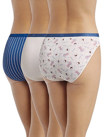 Lot de 3 Slips Les Pockets Coton