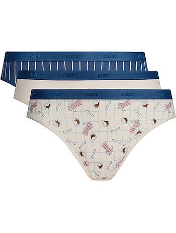 Lot de 3 Slips Les Pockets Coton