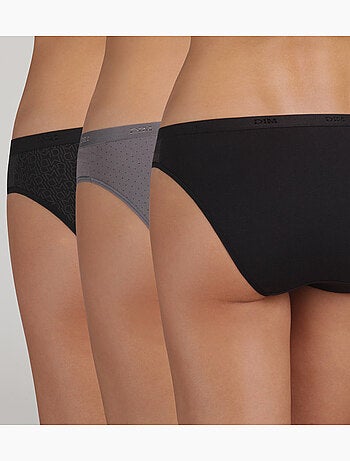 Lot de 3 Slips Les Pockets Coton