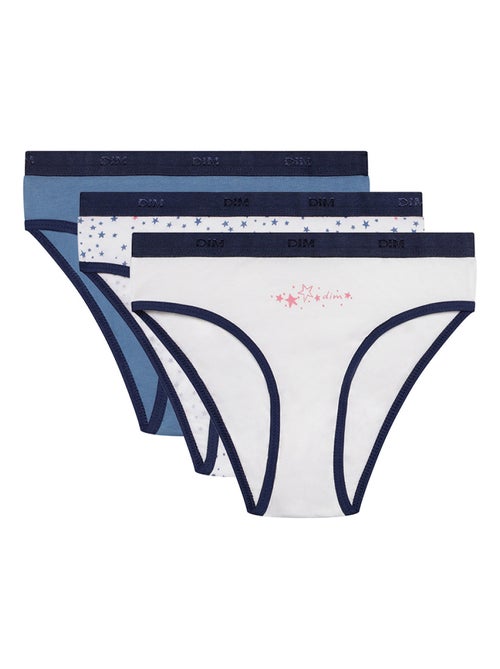 Lot de 3 Culottes Coton Pockets Coton - Kiabi