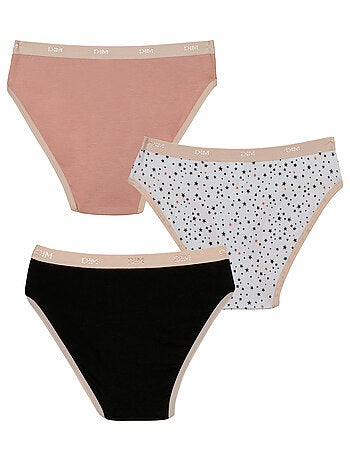 Lot de 3 Culottes fille Pockets Coton