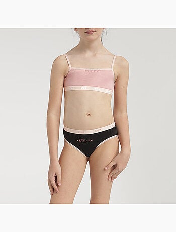 Lot de 3 Culottes fille Pockets Coton