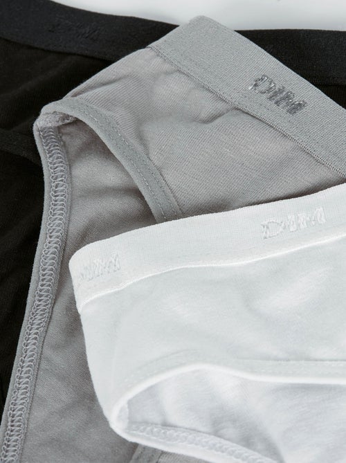 Lot de 3 Culottes Coton Pockets Ecodim - Kiabi