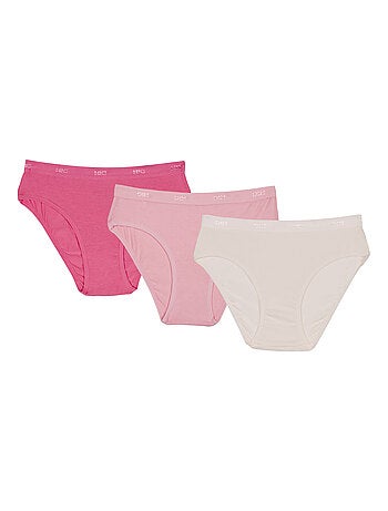 Lot de 3 Culottes Coton Pockets Ecodim