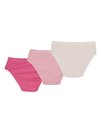 Lot de 3 Culottes Coton Pockets Ecodim