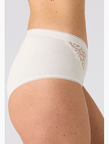 Lot de 3 culottes coton stretch - Damart