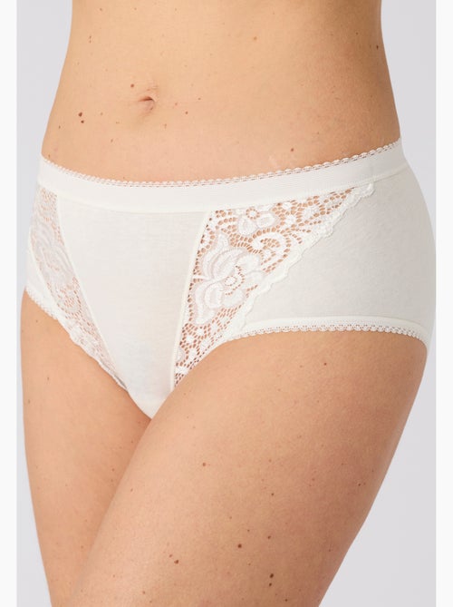 Lot de 3 culottes coton stretch - Damart - Kiabi
