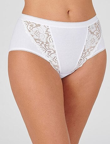 Lot de 3 culottes coton stretch - Damart