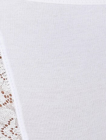 Lot de 3 culottes coton stretch - Damart