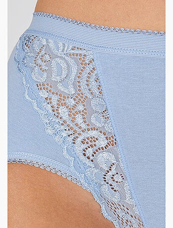 Lot de 3 culottes coton stretch - Damart
