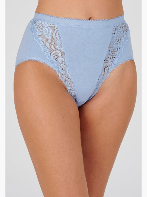 Lot de 3 culottes coton stretch - Damart - Kiabi