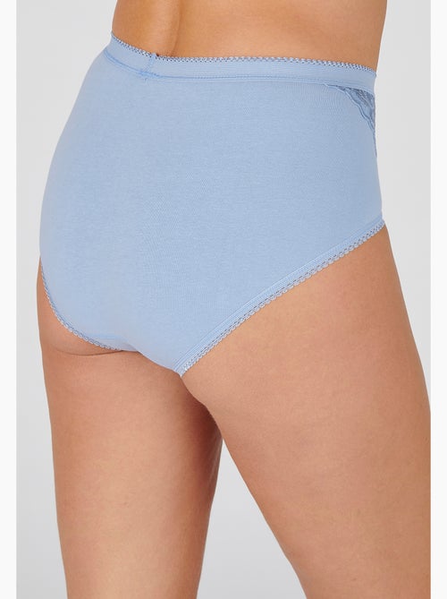 Lot de 3 culottes coton stretch - Damart - Kiabi
