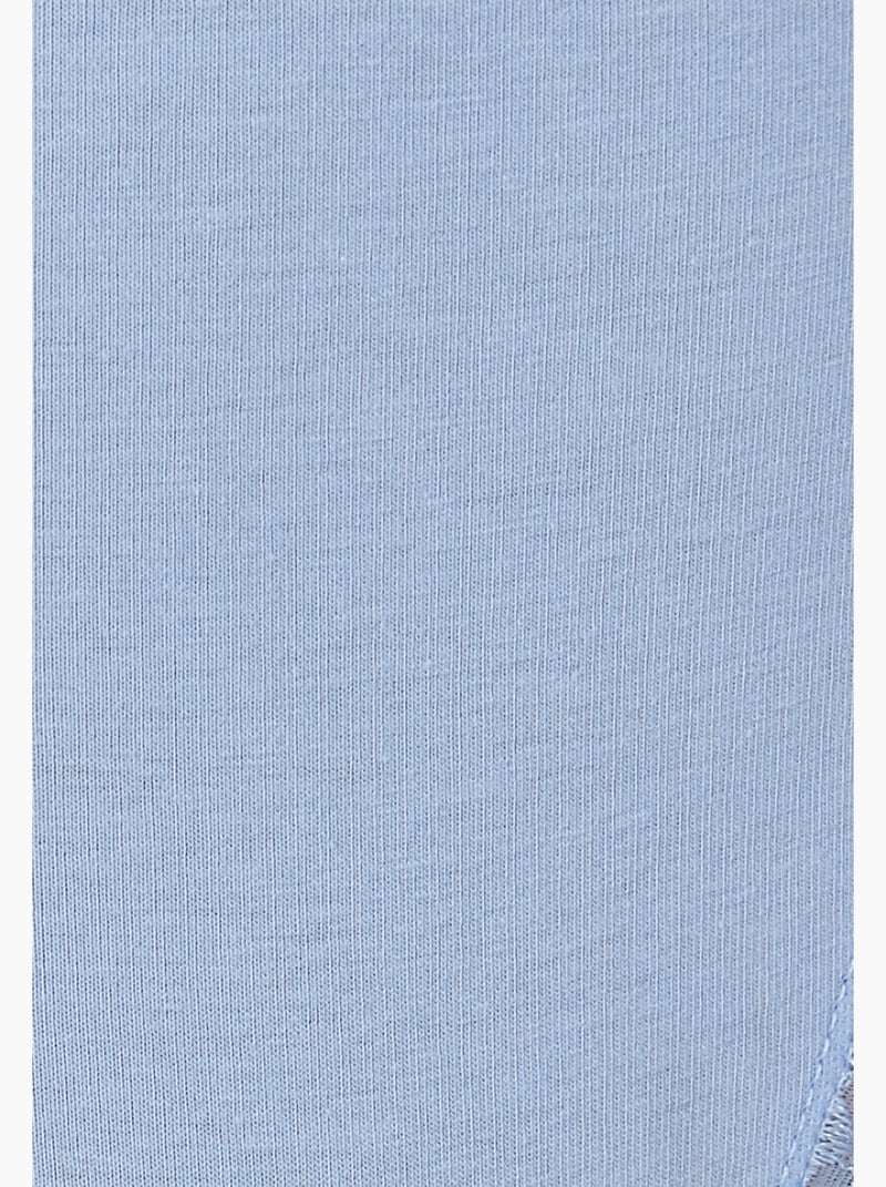 Lot de 3 culottes coton stretch - Damart Bleu clair - Kiabi